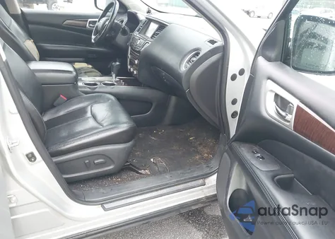 2014 Nissan Pathfinder Hybrid Platinum z USA, uszkodzony, nr VIN 5N1CR2MN9EC649768